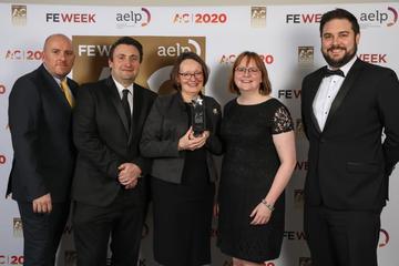 Abingdon and Witney College, Apprenticeship Provider winning an award